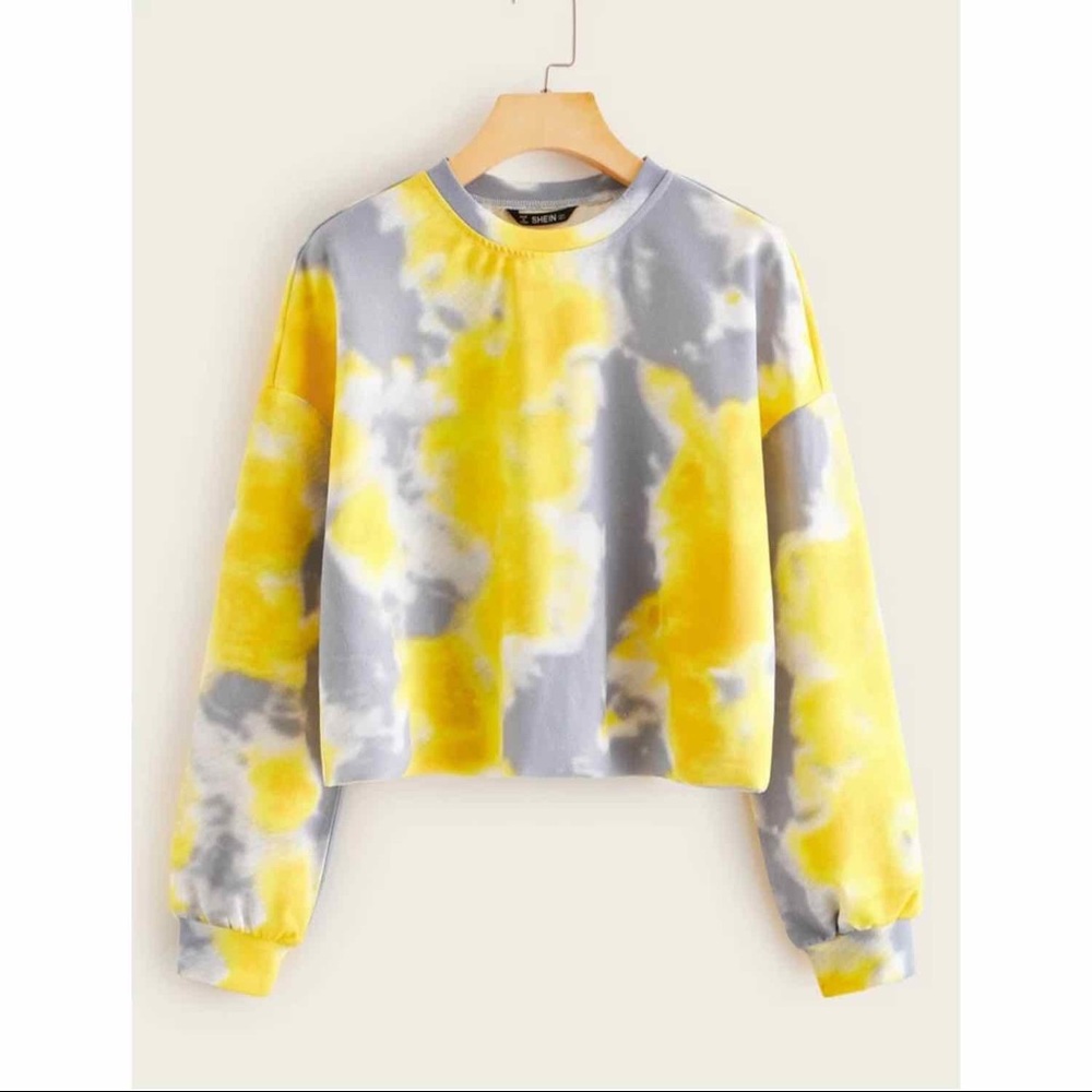 Tie Dye Sweatshirt Michigan Golden State